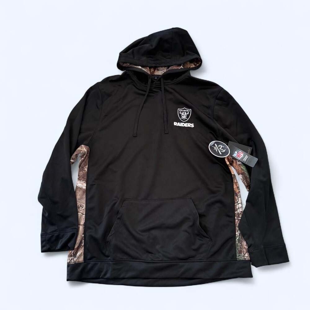 Dunbrooke NFL Oakland Raiders Realtree Camo Hoodie